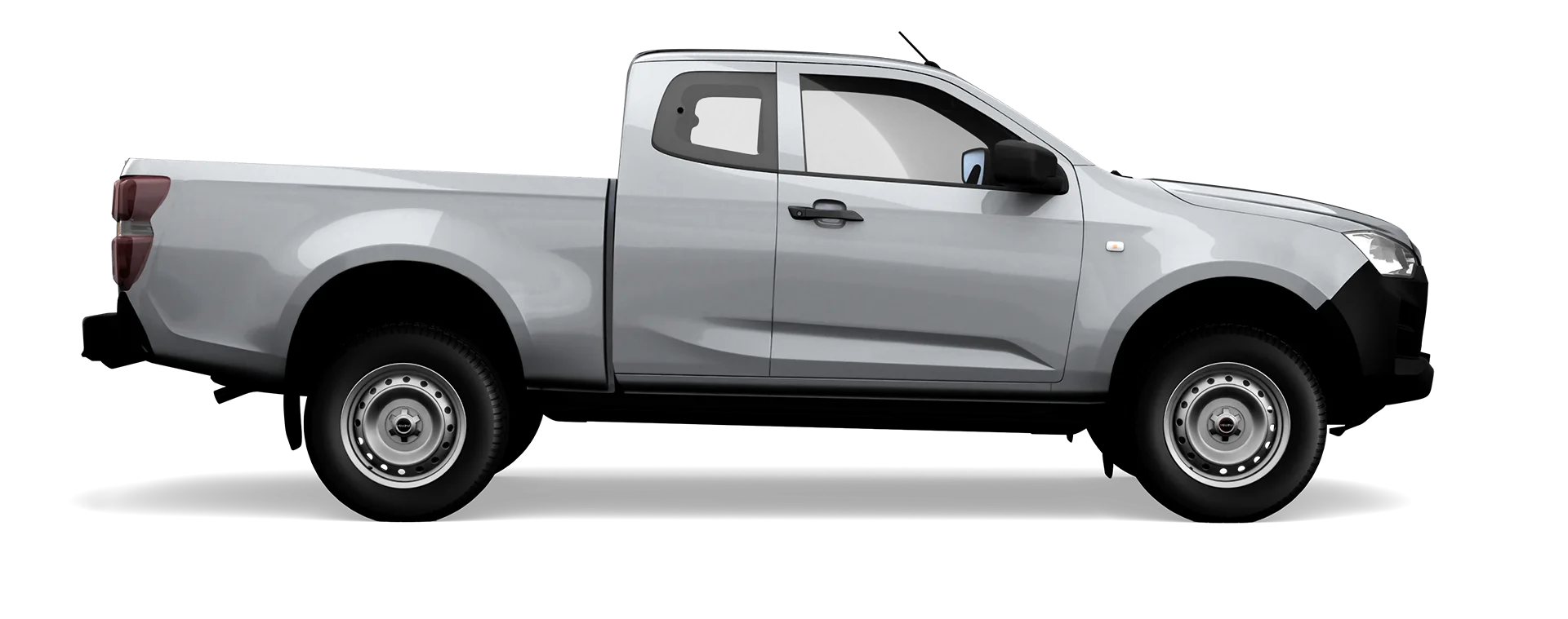 Fuzion Isuzu Mercury silver D-Max Extended Cab